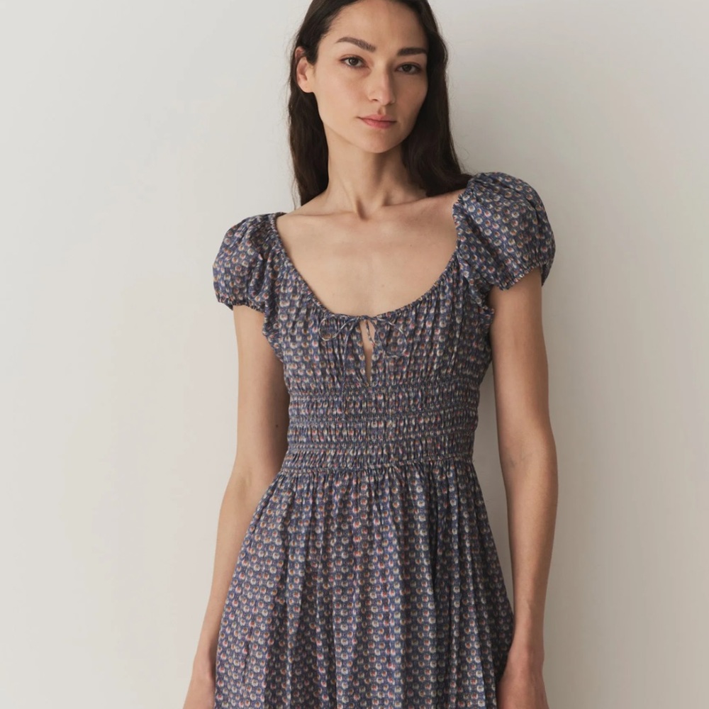 Doen Quinn Dress - Dahlia Ikat - Small
